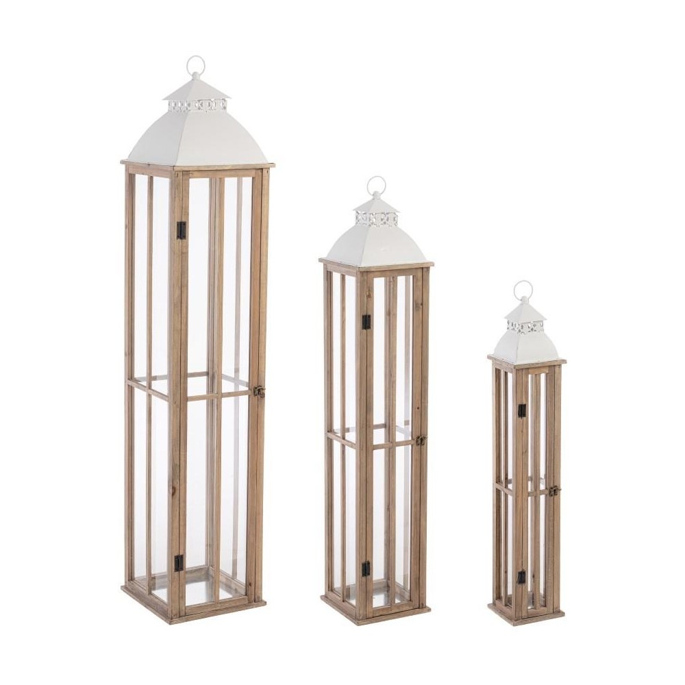 SET 3 LANTERNE VALTO NATURALE-